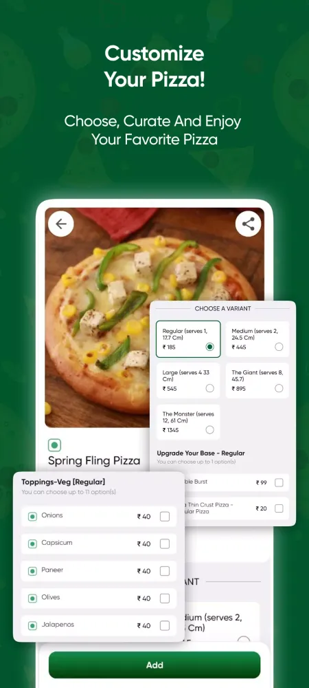 La Pino'z - Order Pizza Online स्क्रीनशॉट