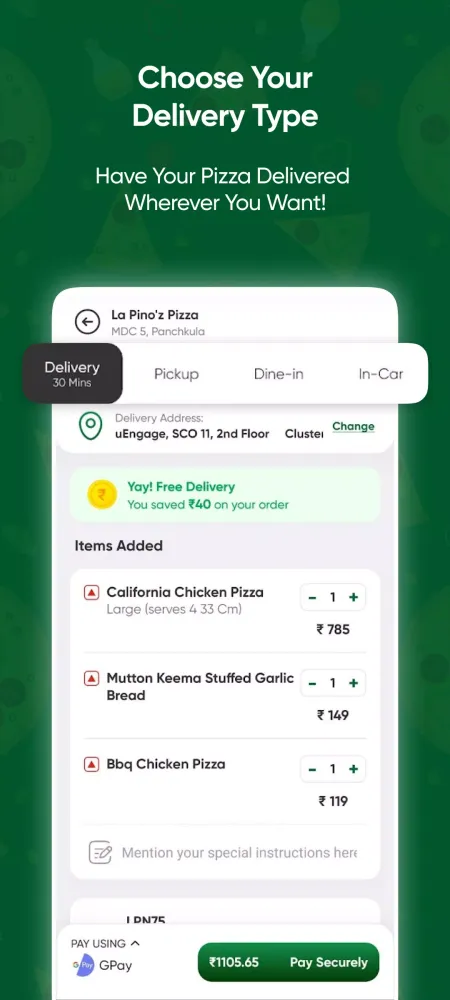 La Pino'z - Order Pizza Online स्क्रीनशॉट