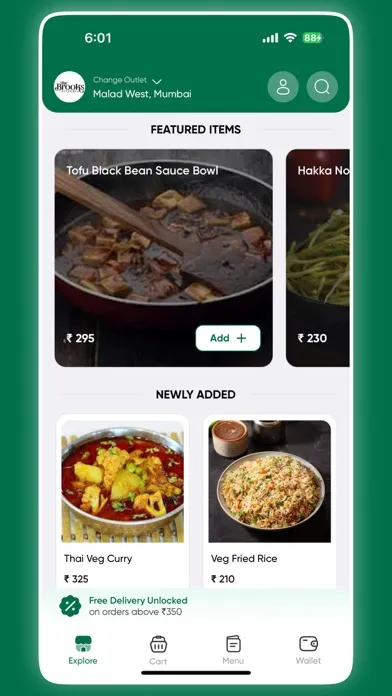 Tangkapan layar The Brooks Pizzeria