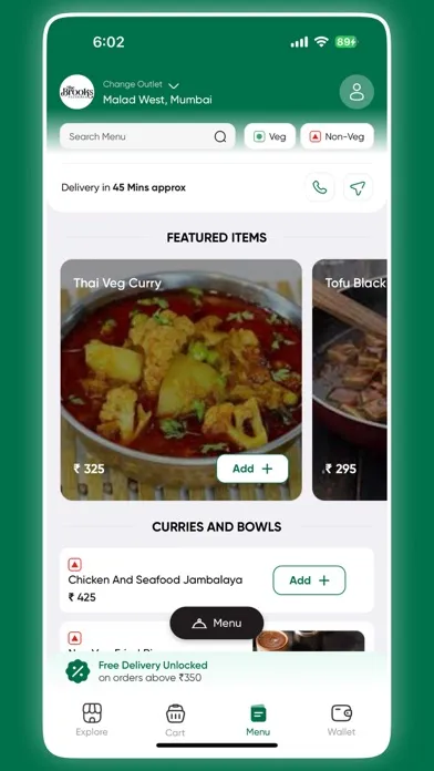 Tangkapan layar The Brooks Pizzeria