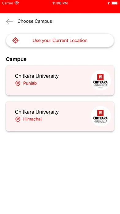 ภาพหน้าจอของ uCampus