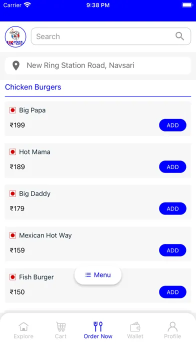 UK Pizza Online Ordering Screenshots