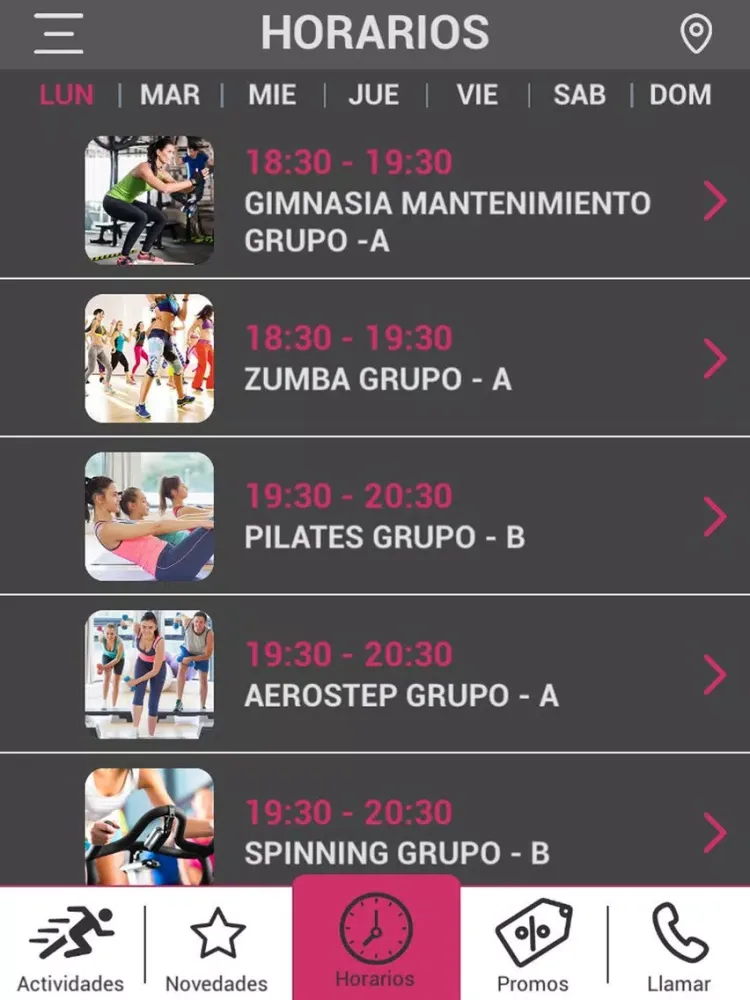 صور Área Fitness iPad 