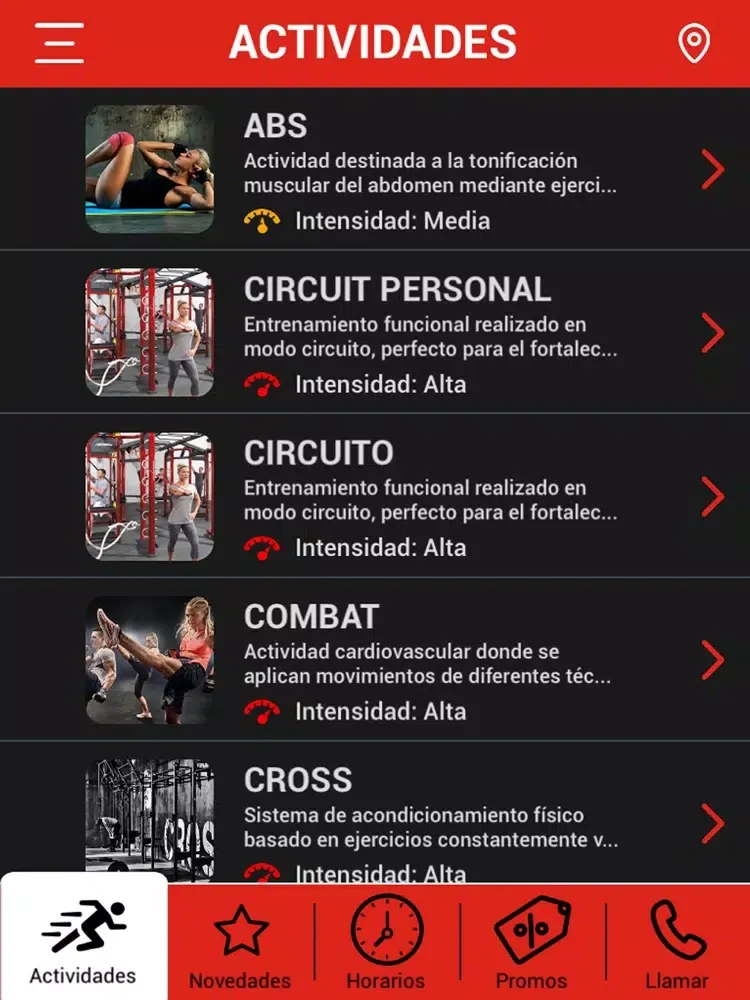 Fitness&LifeCenter iPad  Ekran Görüntüleri