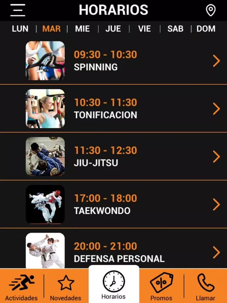 Capturas de pantalla de Fitness House iPad 