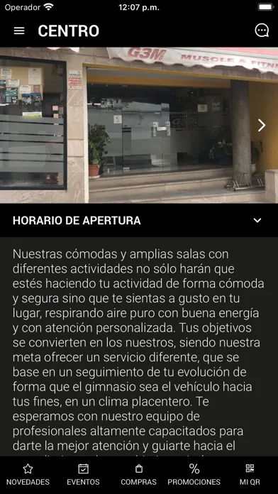 Gimnasio G3M应用截图