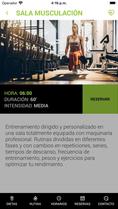Gimnasio Imagen应用截图
