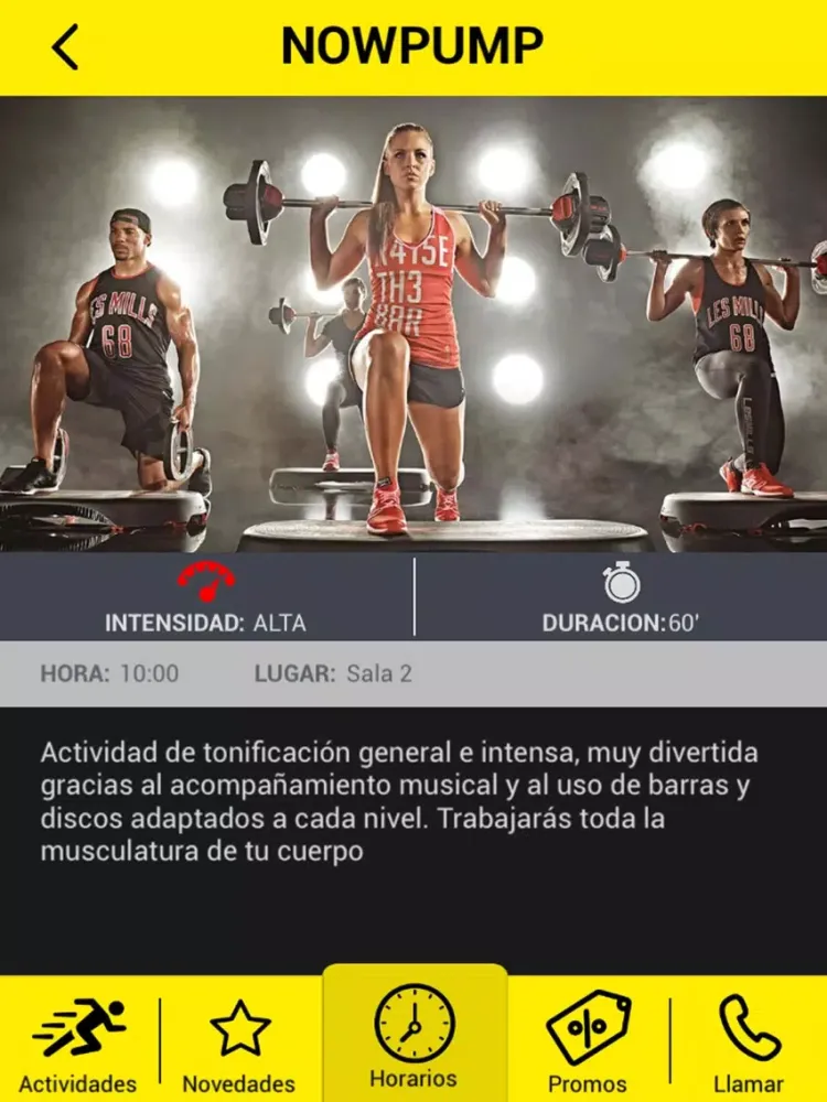 Nowfit iPad  Screenshots