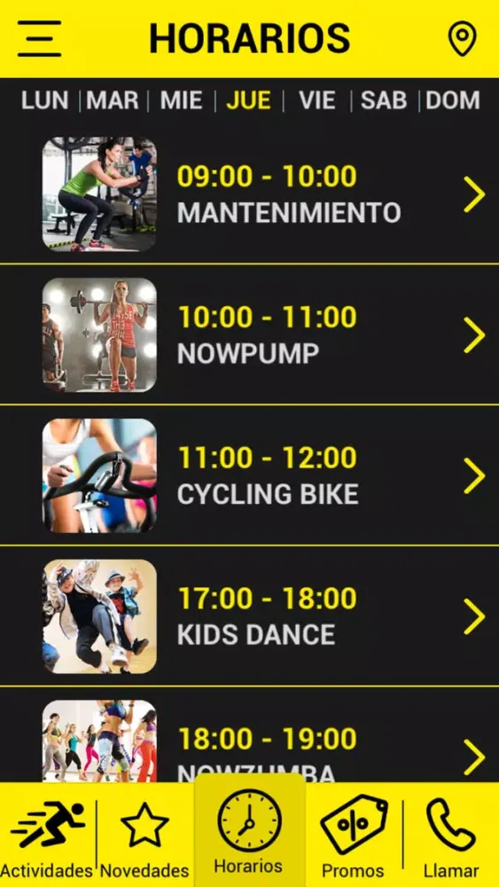 Nowfit Screenshots