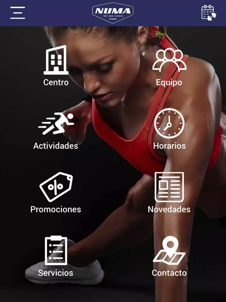 Capturas de pantalla de Numa Fitness iPad 