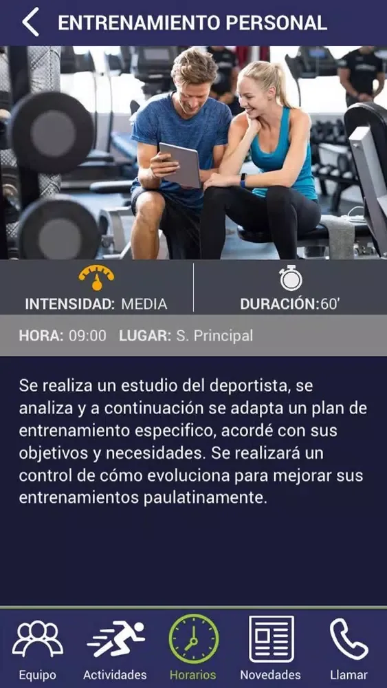 Capturas de pantalla de Numa Fitness
