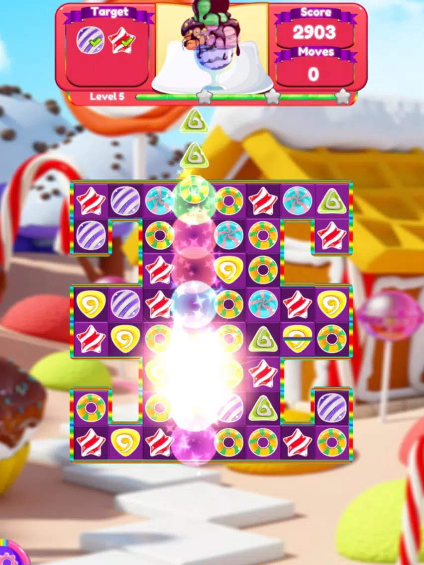 Magic Unicorn pop match 3 iPad  Screenshots