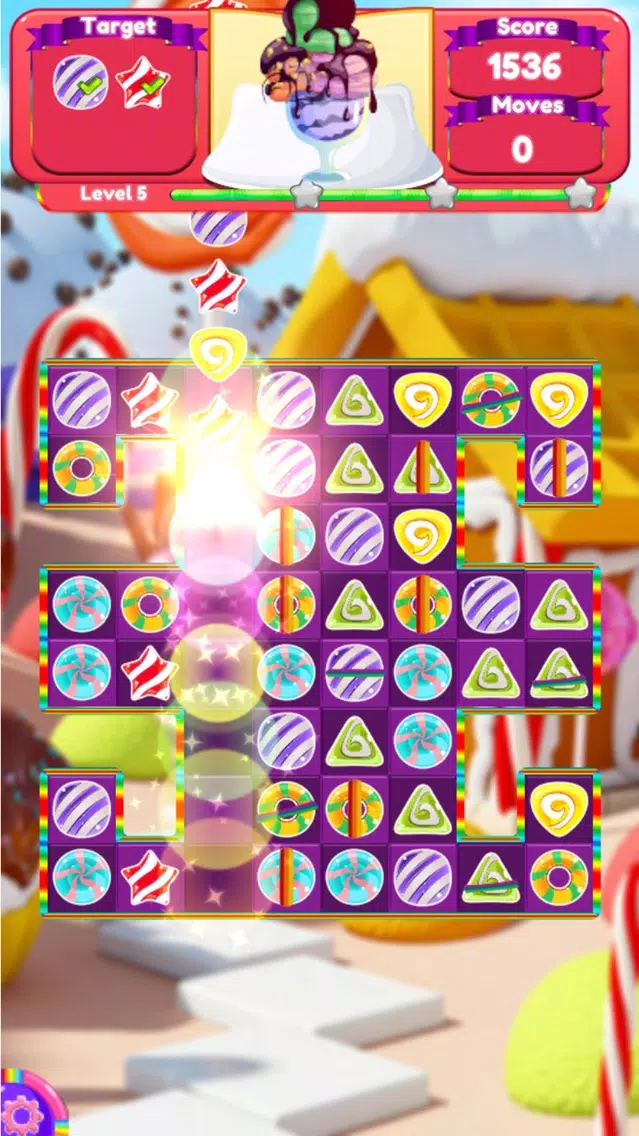 Magic Unicorn pop match 3 Screenshots