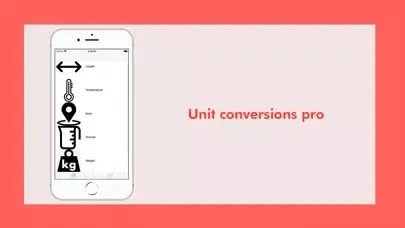 Captures d'écran de Unit conversions pro