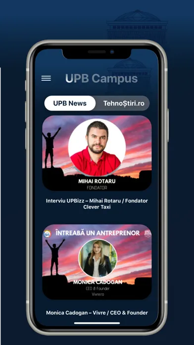 Zrzuty ekranu UPB
