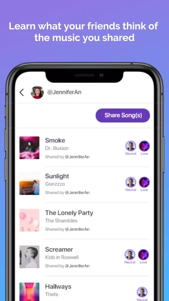 Upbeat: Music Discovery Screenshots