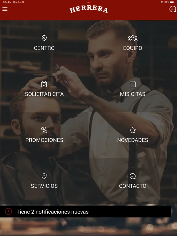 Capturas de pantalla de SAUVAGE BARBER SHOP iPad 