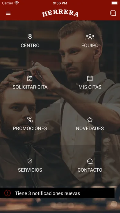 Capturas de pantalla de SAUVAGE BARBER SHOP