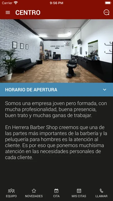 Capturas de pantalla de SAUVAGE BARBER SHOP