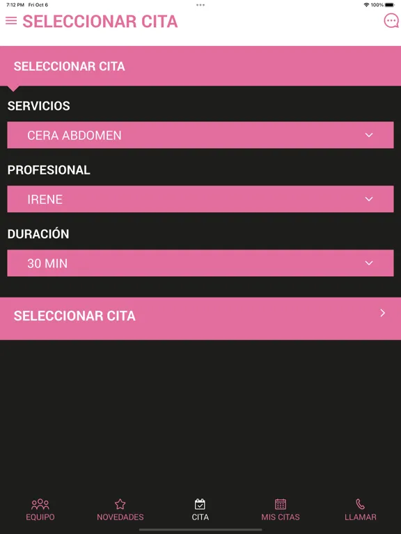 Irene Solero Estética&Belleza iPad  Ekran Görüntüleri