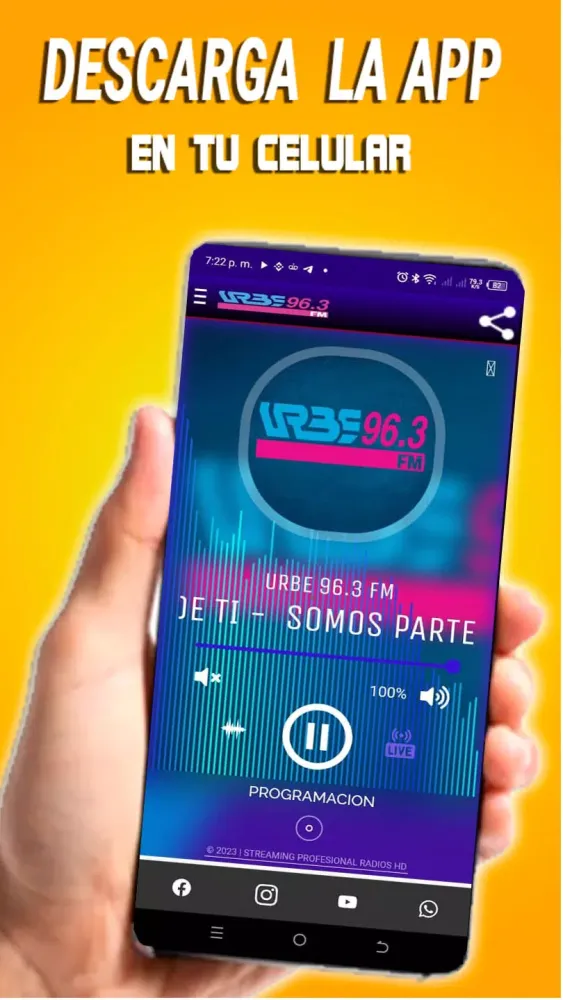 URBE 96.3 FM Screenshots
