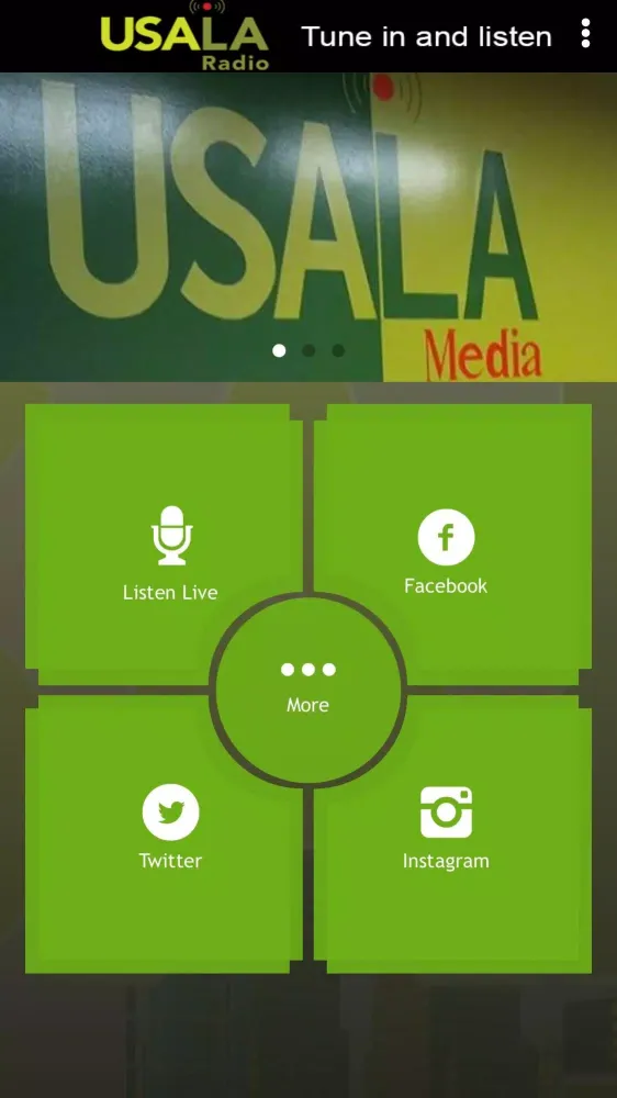 USALA Radio Screenshots