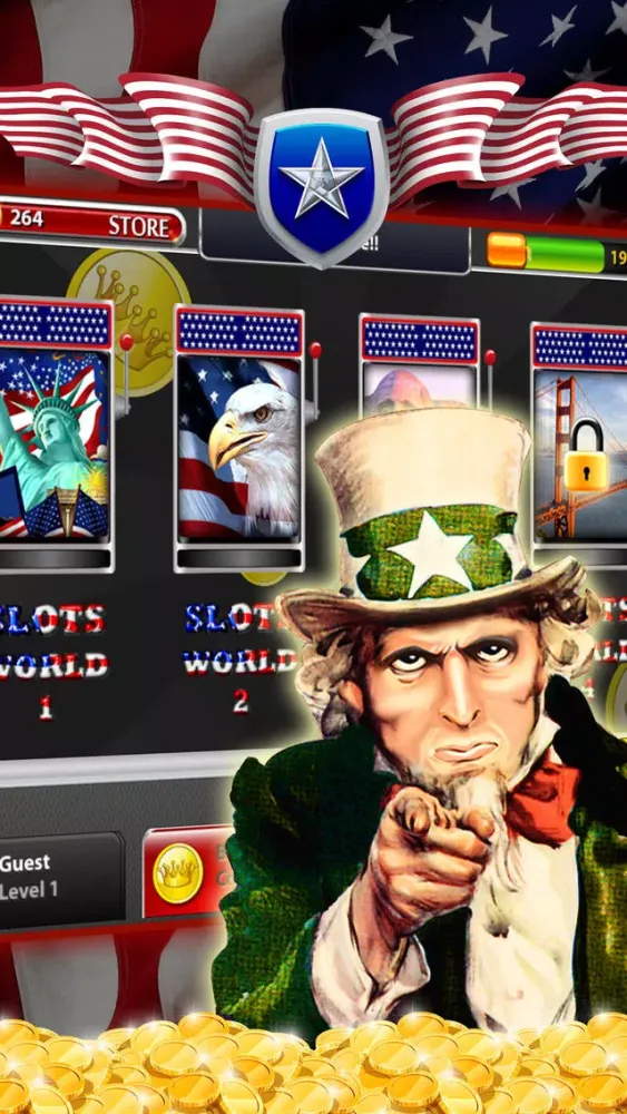 'A New American Slot Machine - a Free Classic Deluxe Casino Adventure Screenshots