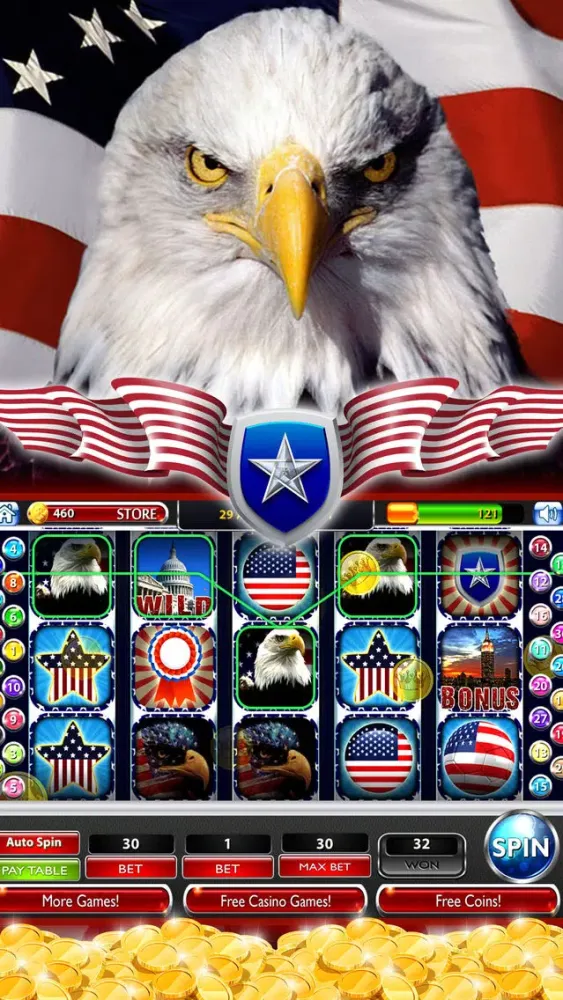 'A New American Slot Machine - a Free Classic Deluxe Casino Adventure Screenshots