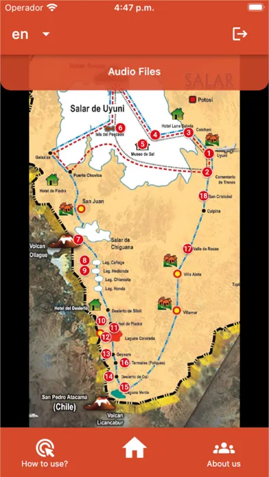 Uyuni Salt Flats Audio Guide 스크린샷