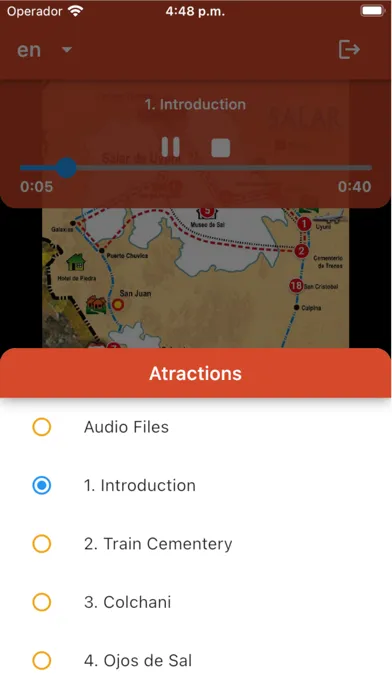 Uyuni Salt Flats Audio Guide 스크린샷