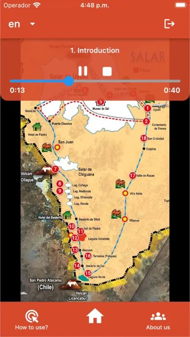 Uyuni Salt Flats Audio Guide 스크린샷