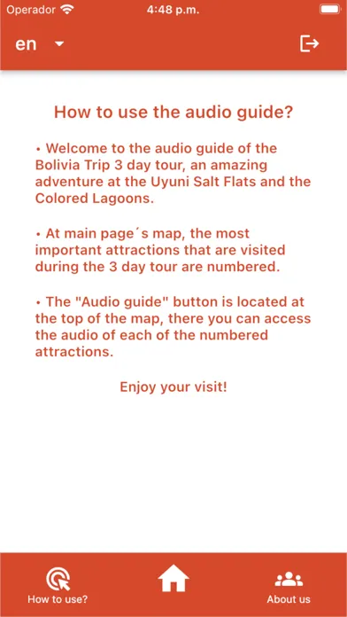 Uyuni Salt Flats Audio Guide 스크린샷