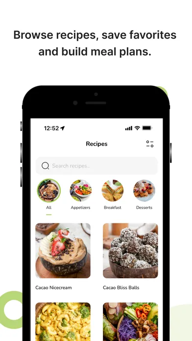 Capturas de pantalla de Vegan Bowls: Plant Based Meals