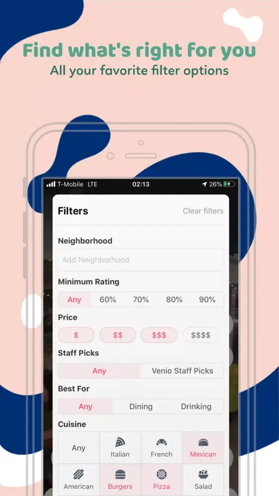 Venio - NYC Outdoor Dining Screenshots