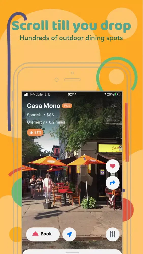 Venio - NYC Outdoor Dining Screenshots
