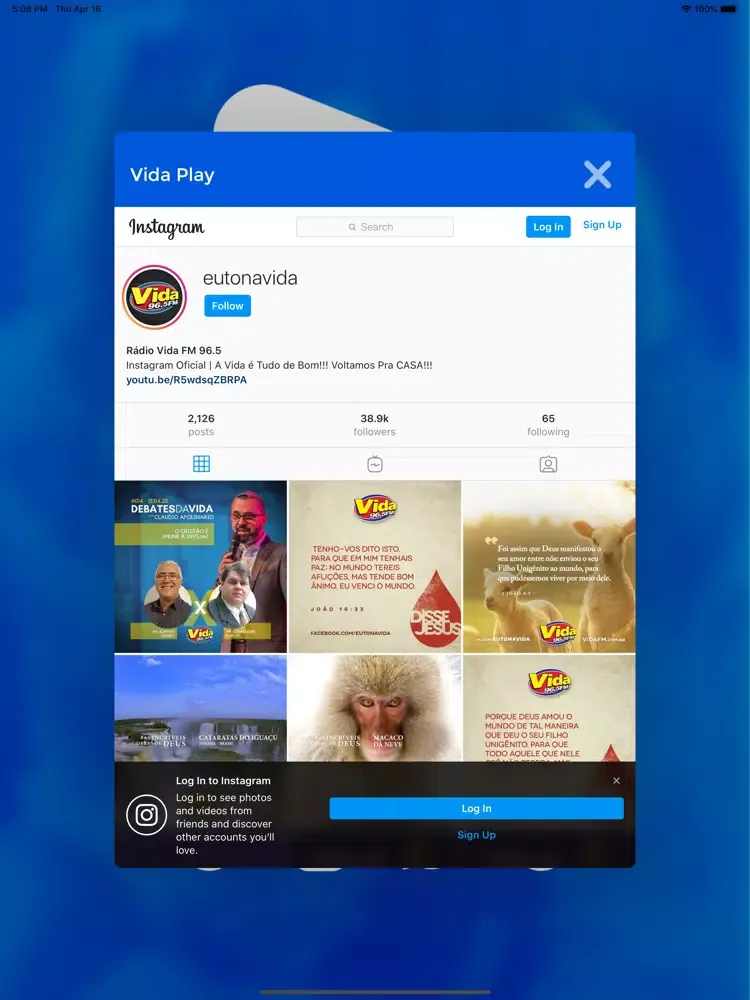 Capturas de pantalla de Vida Play iPad 