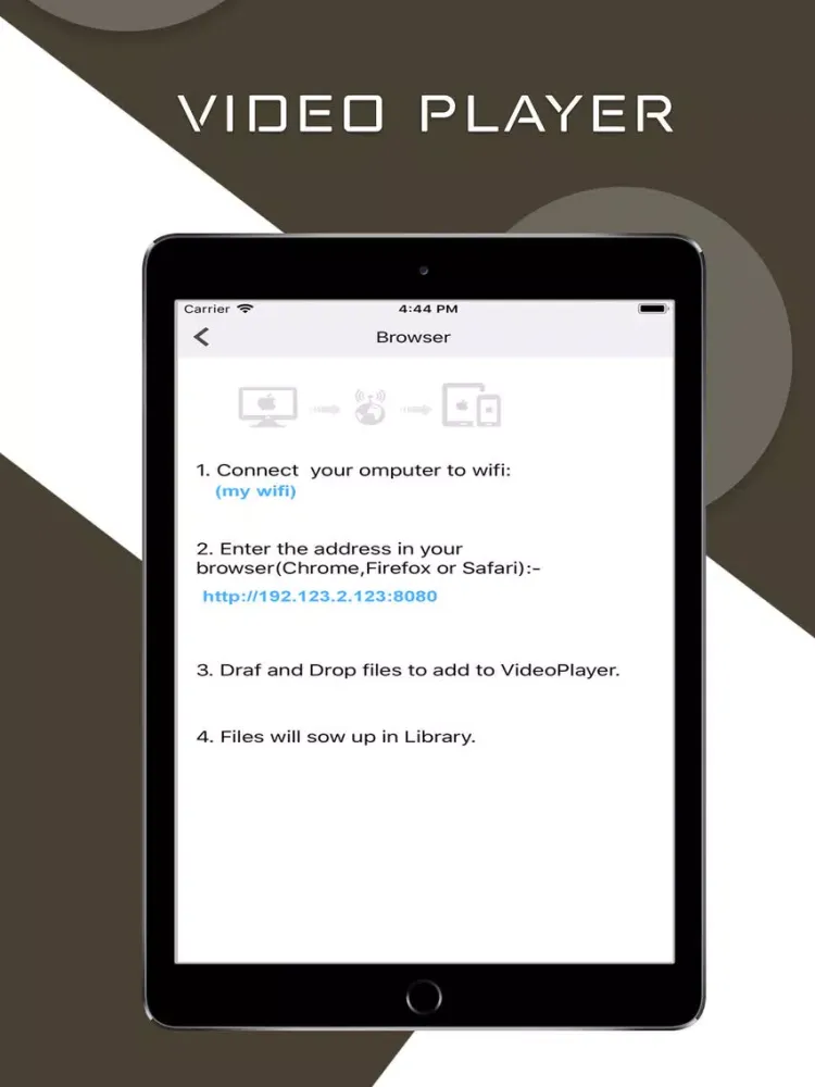 PLAYon - Video player iPad 应用截图