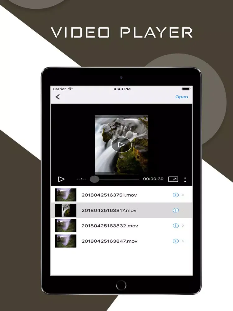 PLAYon - Video player iPad 应用截图