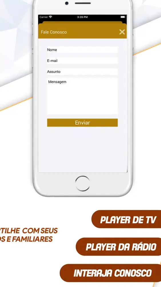 Ảnh chụp màn hình của Rádio e TV Vitória Católica
