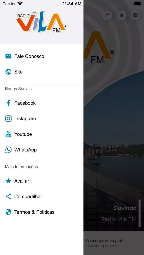 Rádio Vila FM سکرین شاٹس