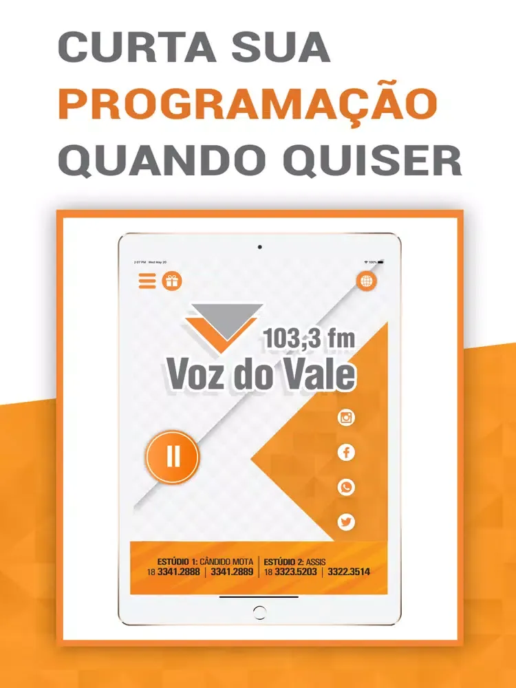 صور Rádio Voz do Vale FM iPad 