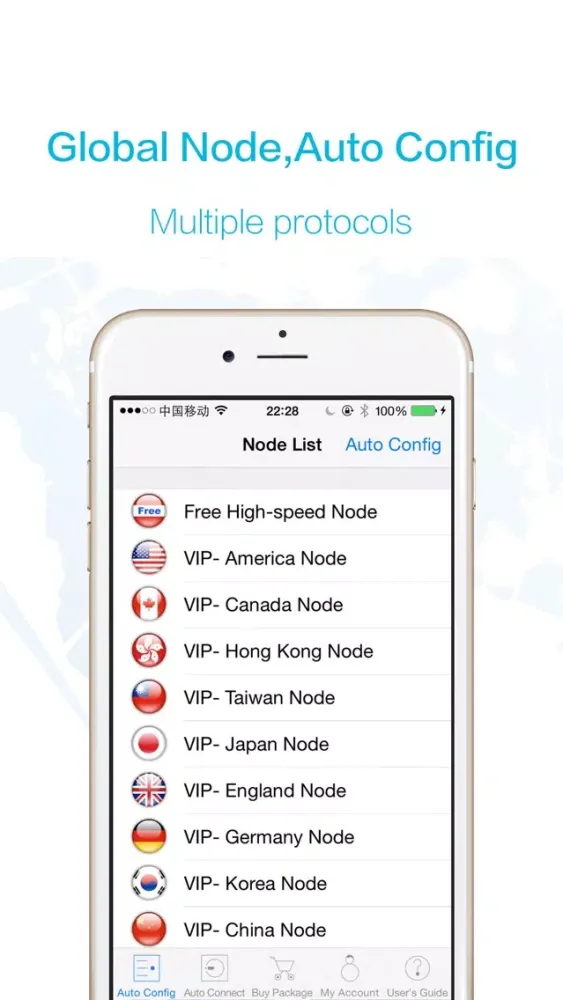 Zrzuty ekranu 6VPN - Best VPN for iPhone & iPad, Blocked Websites & Online Games Accelerator