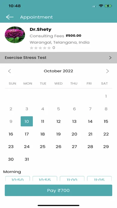 Ảnh chụp màn hình của VRA Health