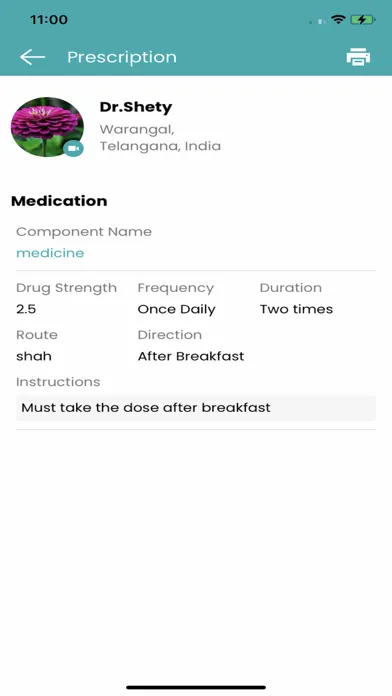 Ảnh chụp màn hình của VRA Health