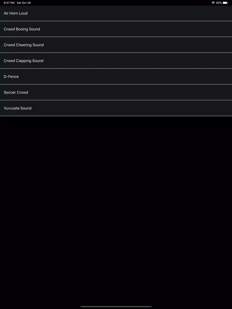 Скриншоты Loud sounds of Vuvuzela!! iPad 
