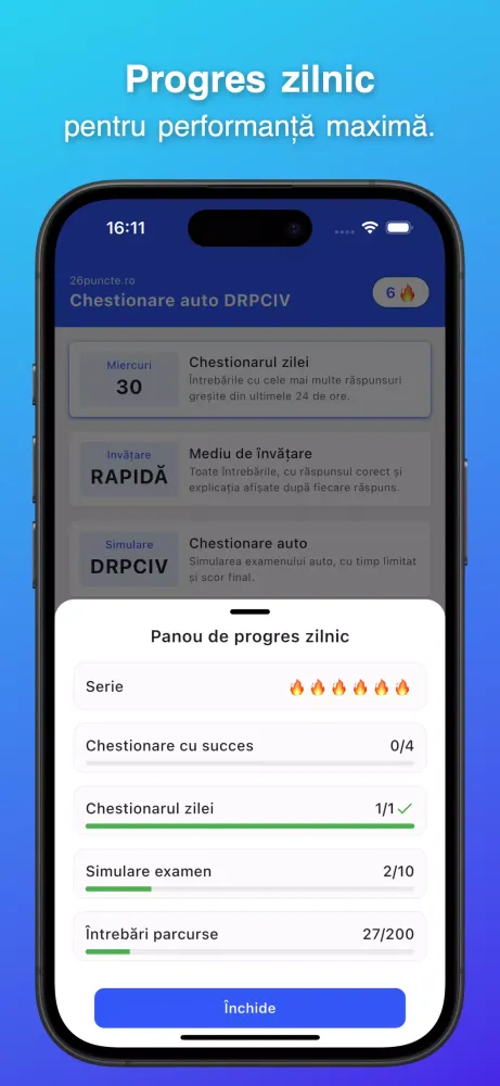 Chestionare auto DRPCIV Screenshots