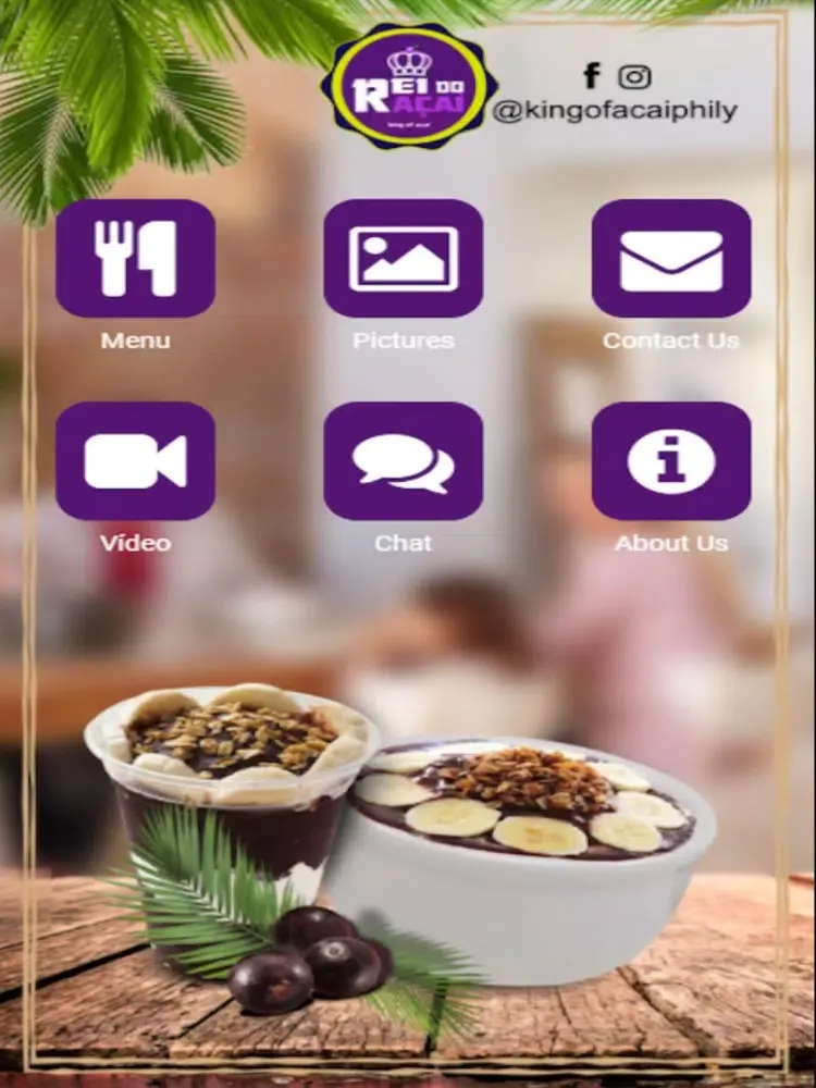 King of Açaí iPad 应用截图