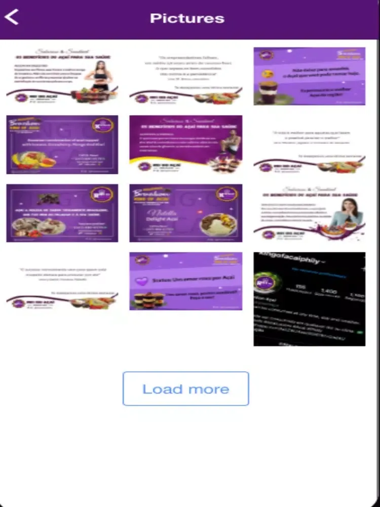 King of Açaí iPad 应用截图