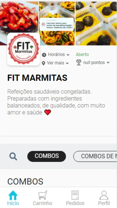 Screenshot di Fit Marmitas