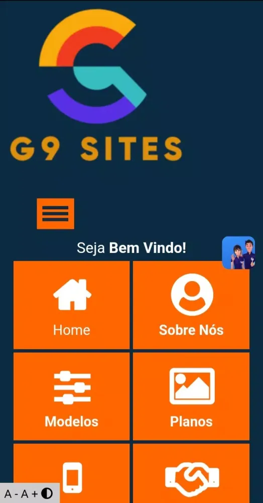 Agência G9 Sites Screenshots